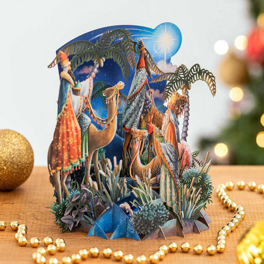 Christmas | Me & McQ Me & Mcq Three Kings 3D Christmas Card