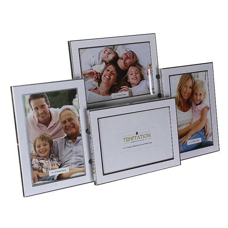 Photo Albums & Frames | Temptation Temptation White Edged Collage Photo Frame 4 6X4