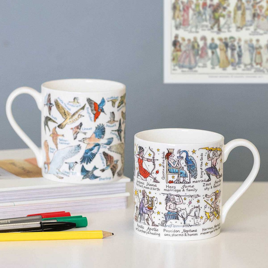 Mugs | McLaggan Smith Mclaggan Smith Picturemaps Greek Gods & Goddesses 350Ml Mug