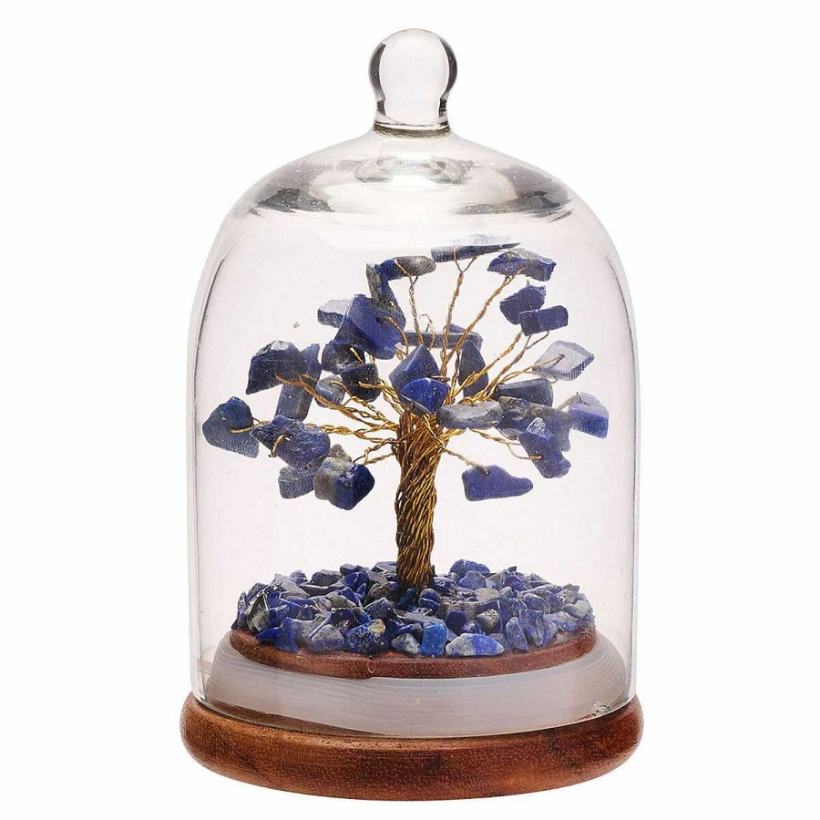 Gemstone Trees | Widdop & Co Widdop & Co Lapis Gemstone Dome Tree