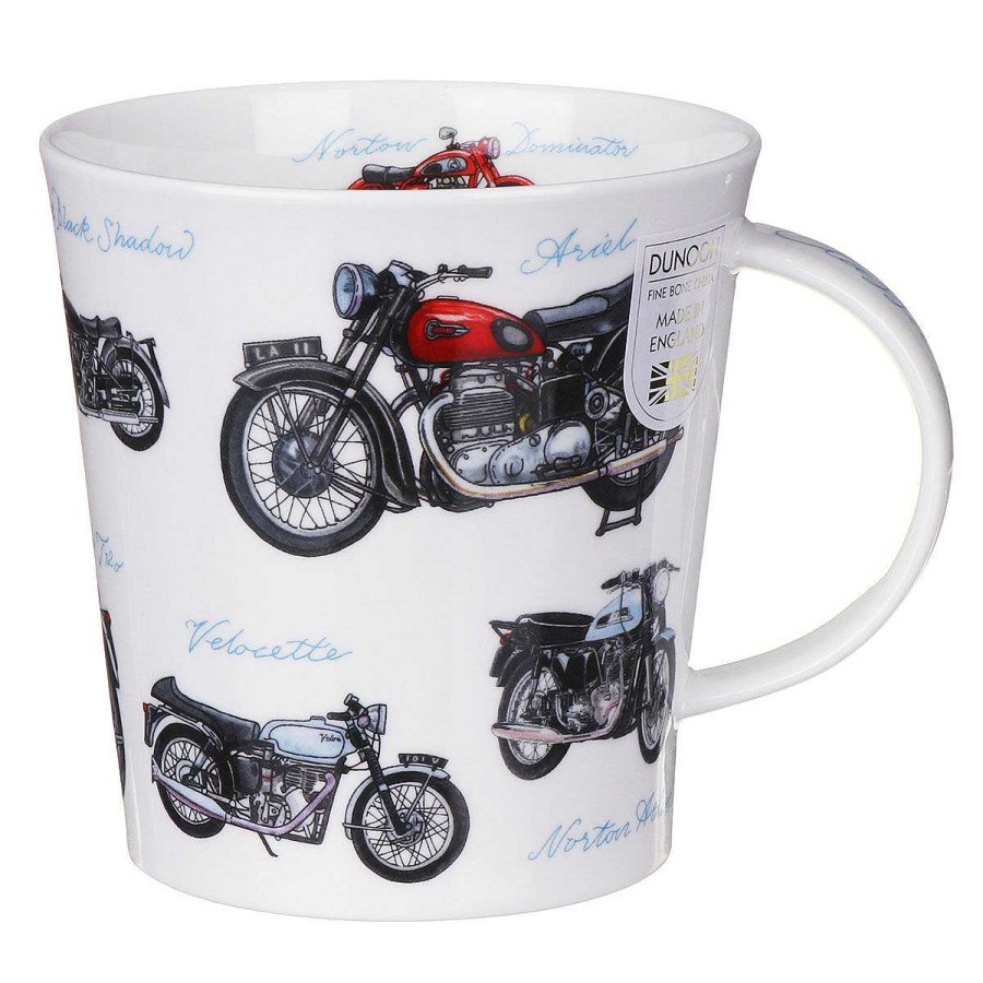 Mugs | Dunoon Dunoon Classic Collection Bikes Cairngorm Shape Mug