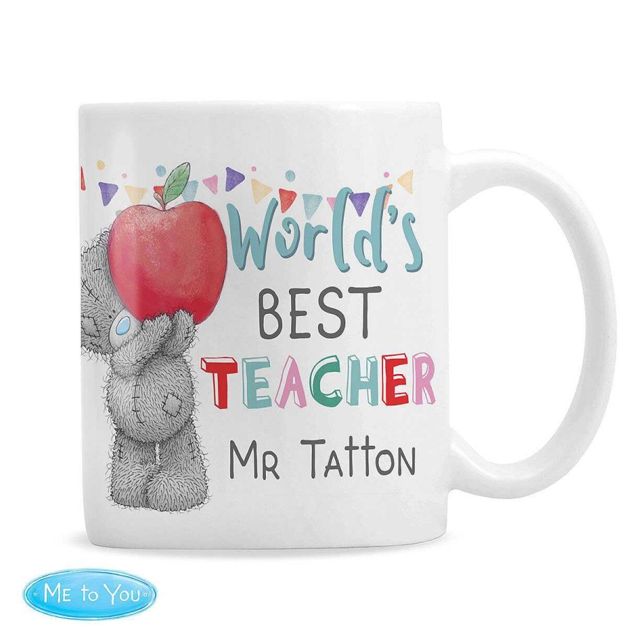 Personalised Gifts | Me To You Me To You Personalised World'S Best Teacher Mug