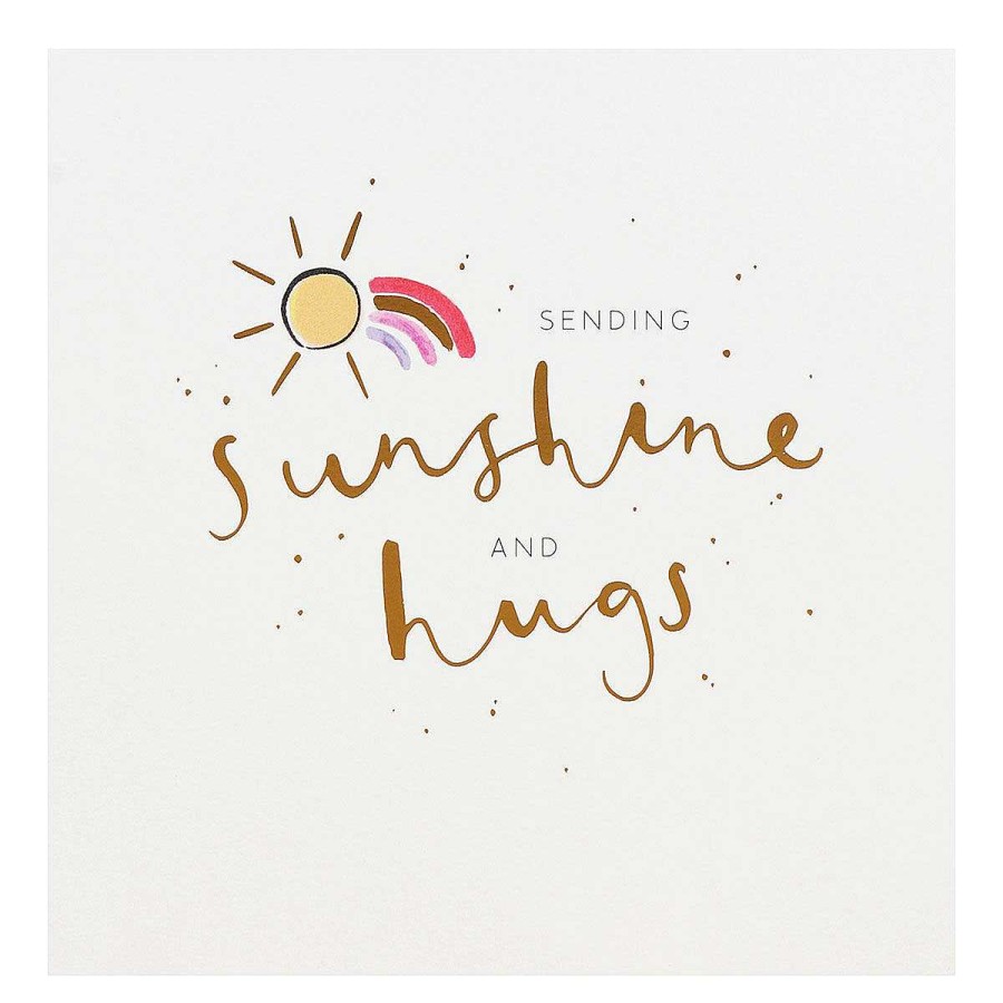 Sympathy | Paperlink Paperlink Vanilla 'Sunshine & Hugs' Greetings Card