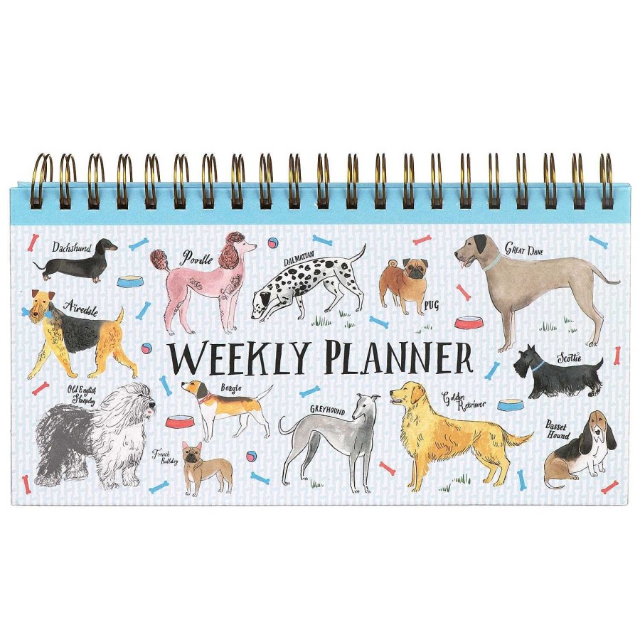 Journals & Planners | Milly Green Milly Green Debonair Dogs Weekly Planner