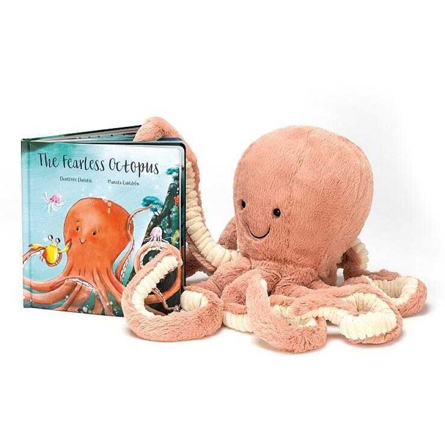 Children'S Books | Jellycat Jellycat The Fearless Octopus Hardback Book