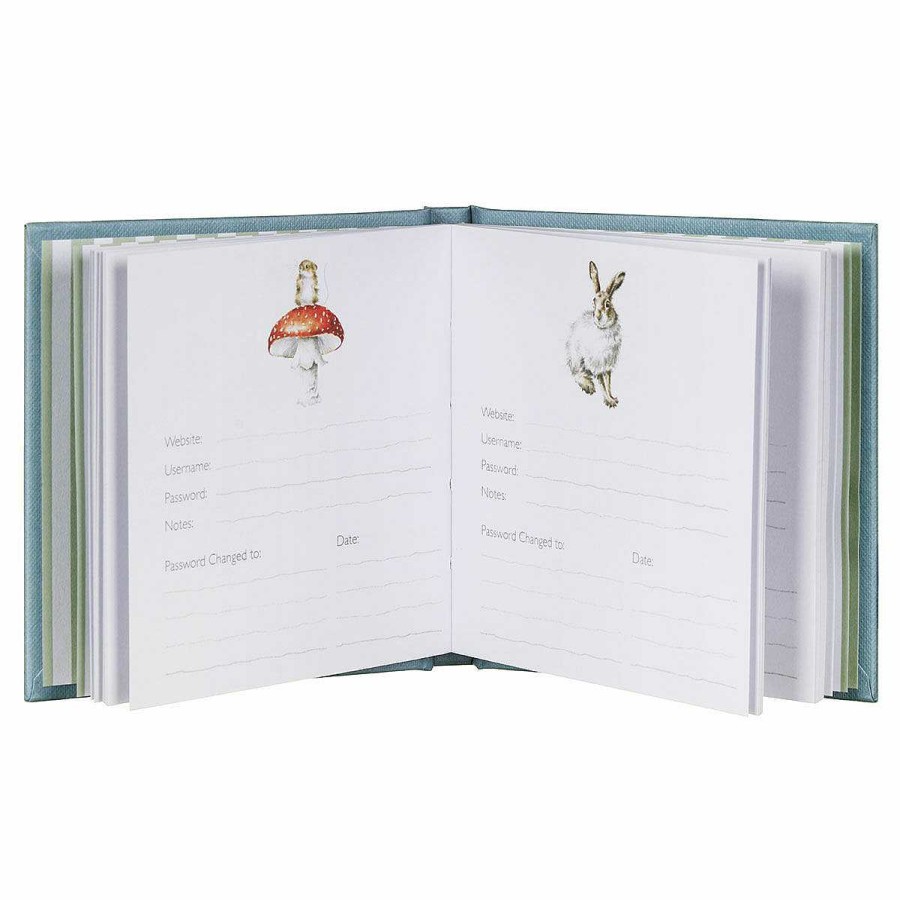 Journals & Planners | Wrendale Wrendale 'Snug As A Cub' Fox Password Book