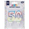 Party Candles | Eurowrap Eurowrap 50Th Birthday Candle