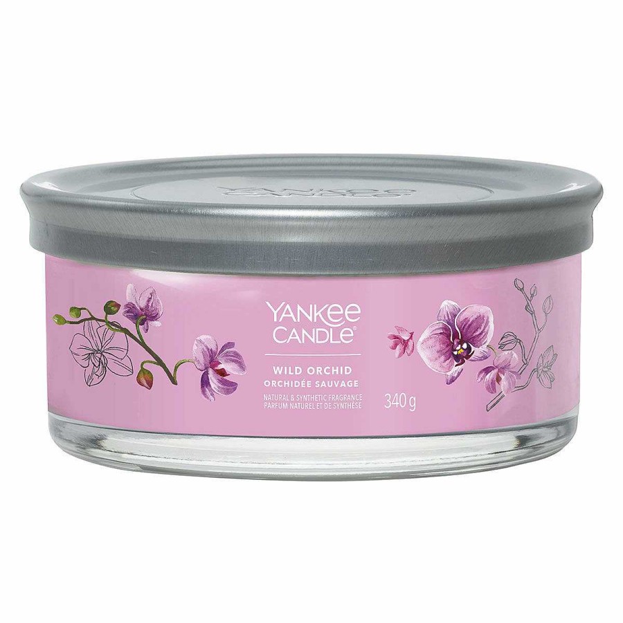 Glass Candles | Yankee Candle Yankee Candle Wild Orchid Signature Multi-Wick Tumbler Candle