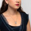 Fashion & Jewellery | Equilibrium Equilibrium Celestial Planet White Gold Plated Necklace