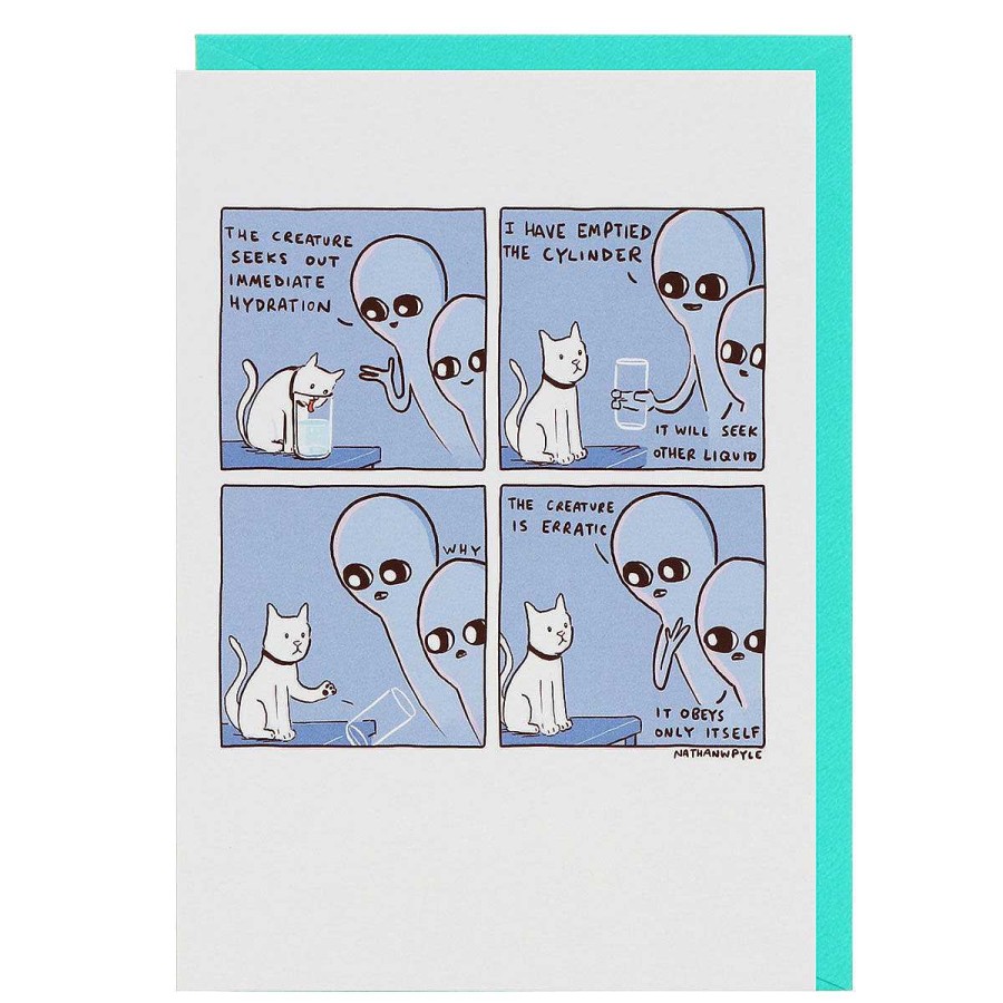 Tv & Book Characters Cards | Strange Planet Strange Planet 'Creature' Greetings Card