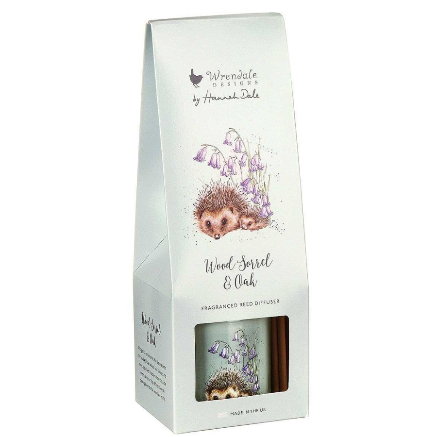 Reed Diffusers | Wrendale Wrendale 'Love And Hedgehugs' Woodland Hedgehog Reed Diffuser