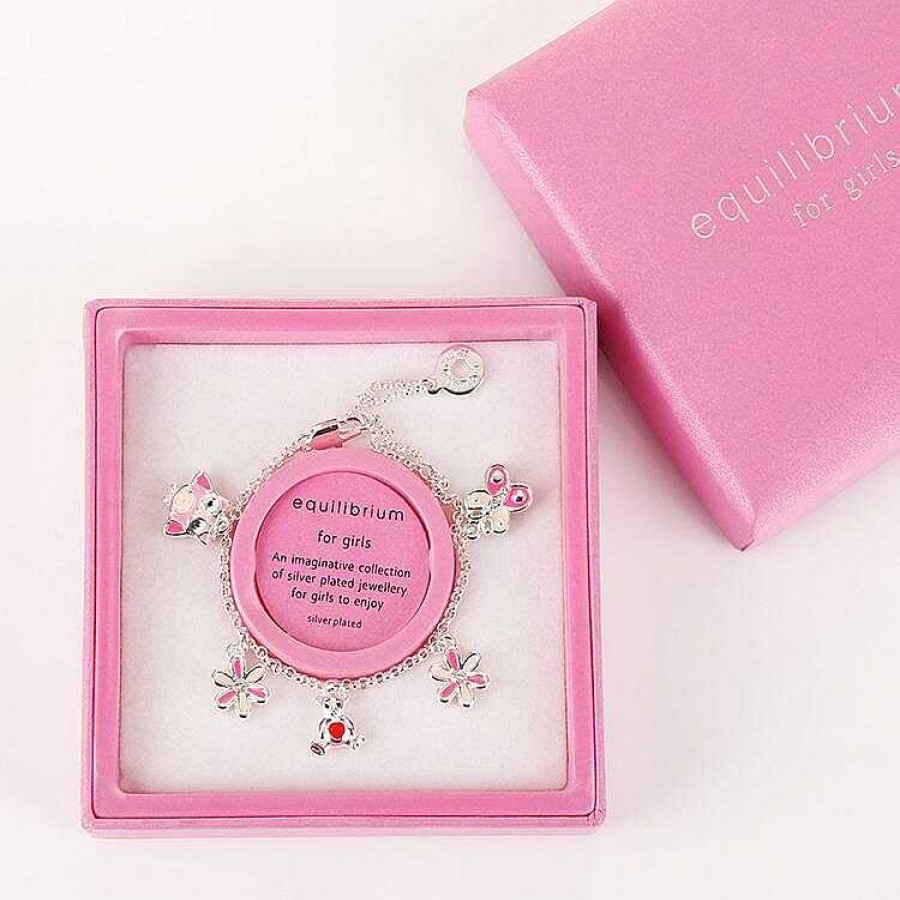 For Little Girls | Equilibrium Equilibrium Girls Multi Charm Bracelet