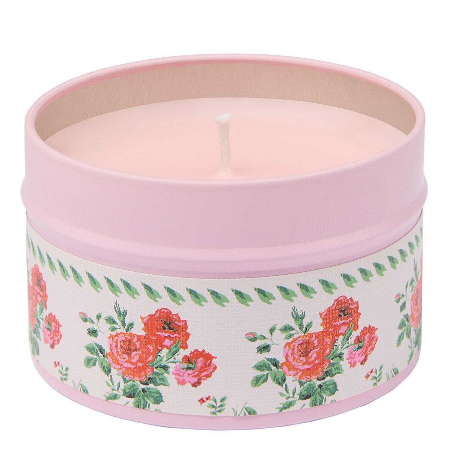 Tin Candles | Cath Kidston Cath Kidston Coming Up Roses Candle Tin 100G