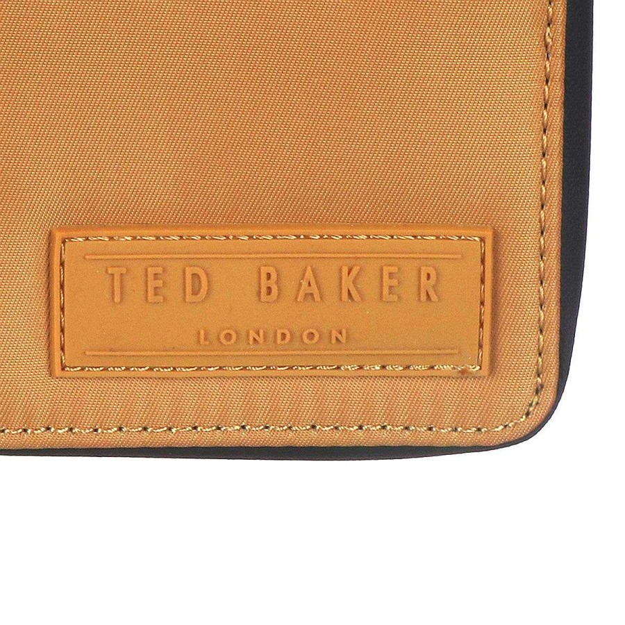 Boyfriend | Ted Baker Ted Baker Nealset Mustard Yellow Wallet Gift Set