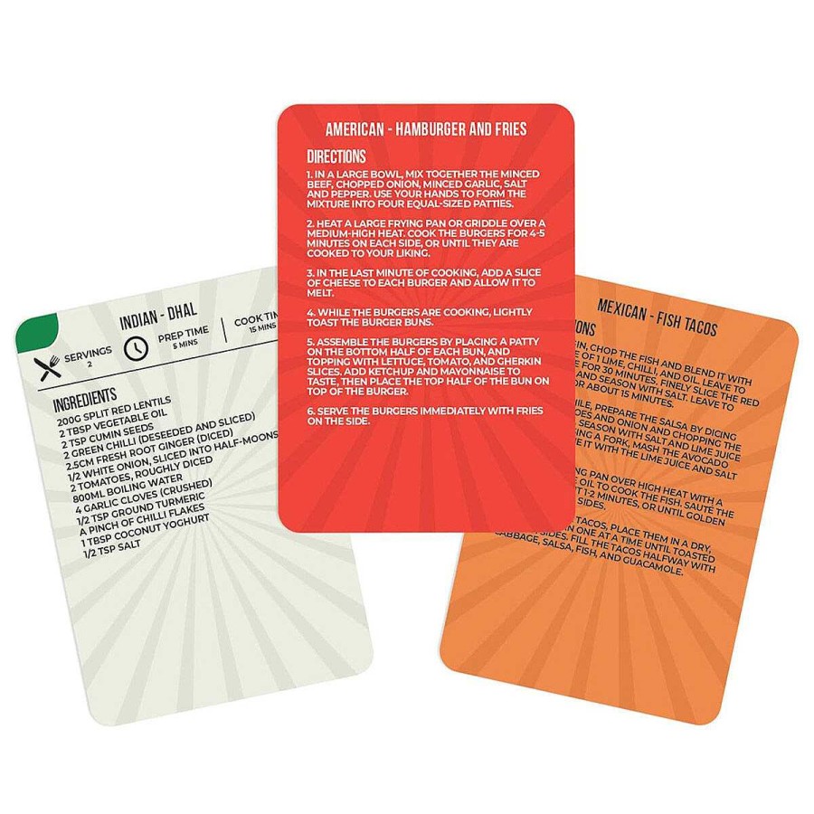 Food & Drink | Gift Republic Gift Republic 100 Takeaway Recipes Cards