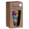 Travel Mugs | Eco Chic Eco Chic Cats With Glasses Stainless Steel Travel Coffee Cup