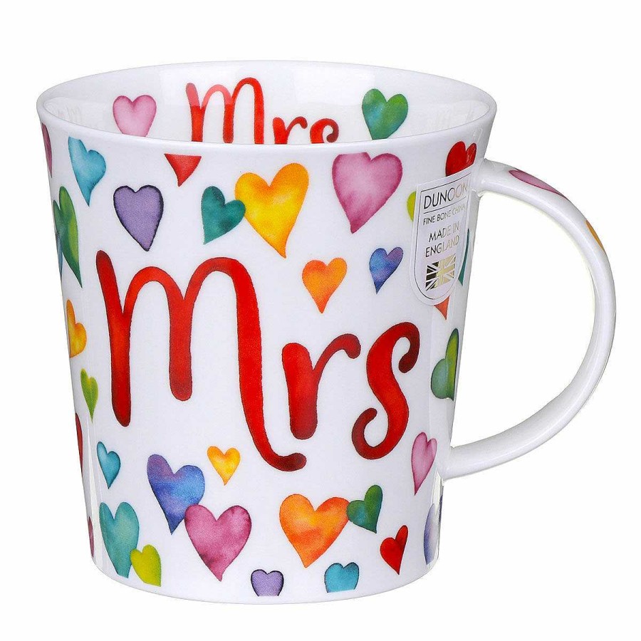 Mr & Mrs Gifts | Dunoon Dunoon Mrs Cairngorm Shape Mug