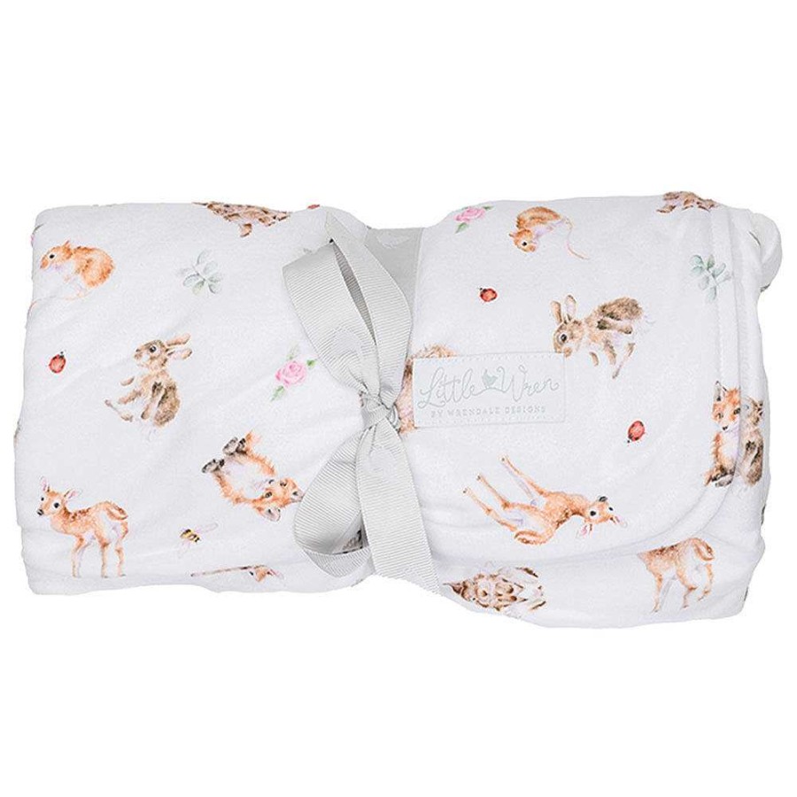 Baby'S Room | Wrendale Wrendale Little Forest Baby Blanket