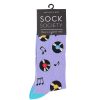 For Groomsmen | Sock Society Sock Society Purple Vinyl Socks