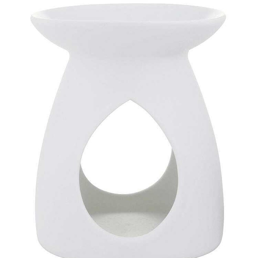 Candle Accessories | Yankee Candle Yankee Candle Plain White Ceramic Wax Melts Warmer