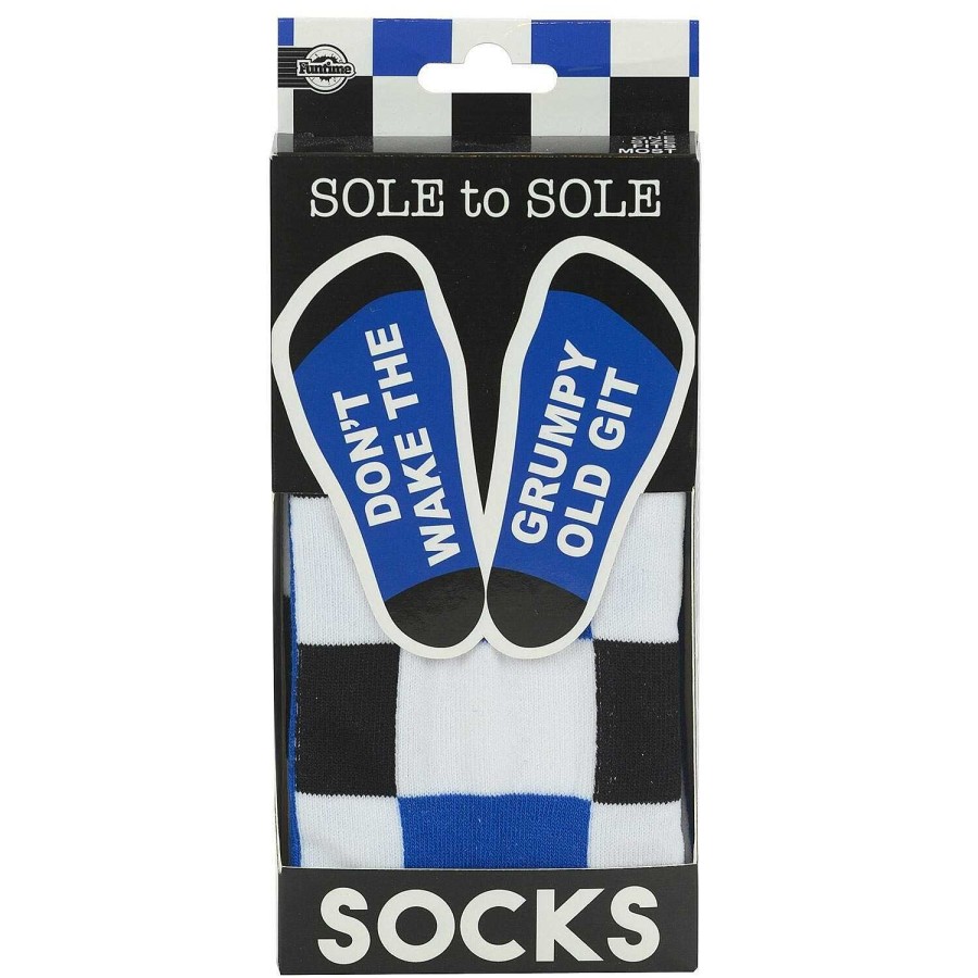 Socks | Funtime Funtime Don'T Wake The Grumpy Old Git Socks