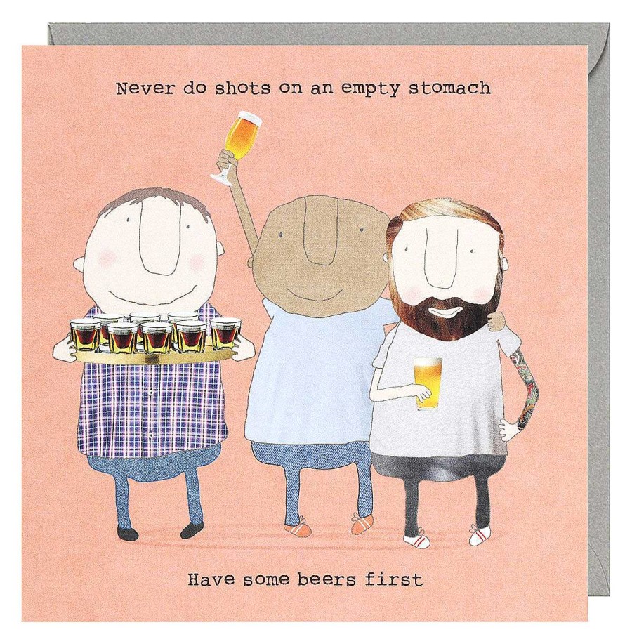 Cards | Rosie Made A Thing Rosie Made A Thing Beers First Greetings Card