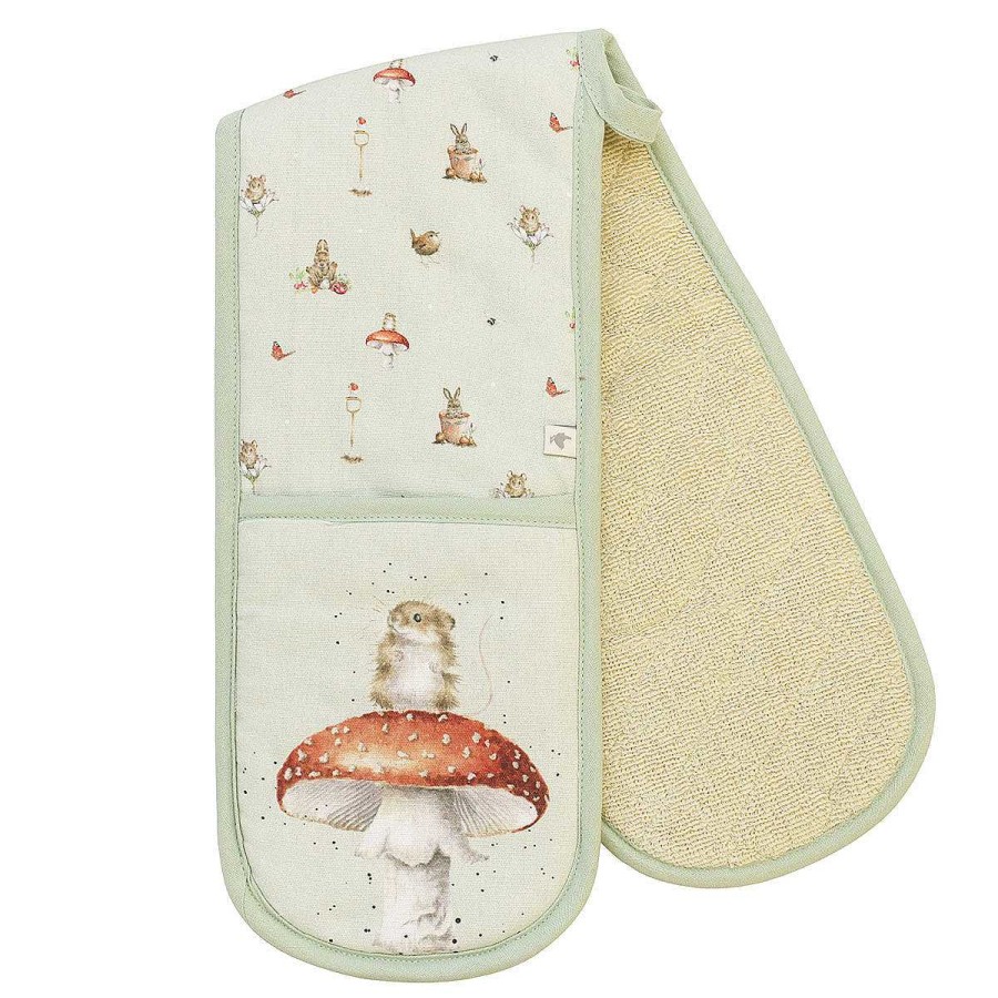 Aprons | Wrendale Wrendale Garden Friends Double Oven Glove, Tea Towel And Apron Set