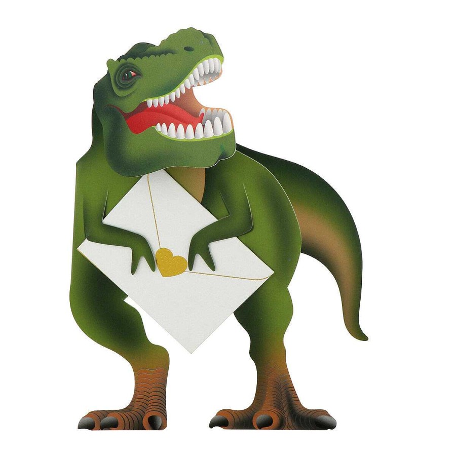 Cards For Children | Special Delivery Special Delivery Rex Dinosaur 3D Greetings Card