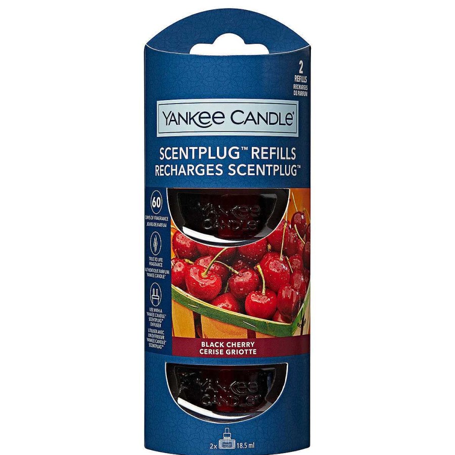 Other Home Fragrance | Yankee Candle Yankee Candle Black Cherry Scent Plug Refill Twin Pack