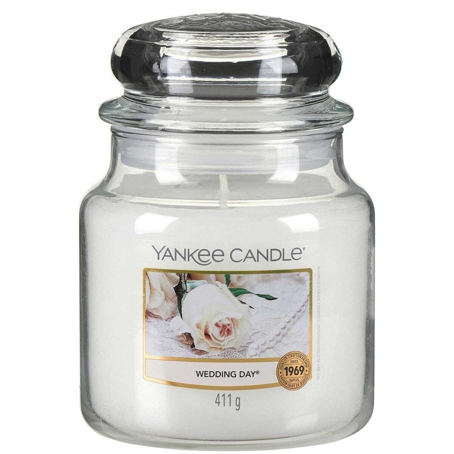 Candles & Fragrance | Yankee Candle Yankee Candle Wedding Day Medium Jar Candle