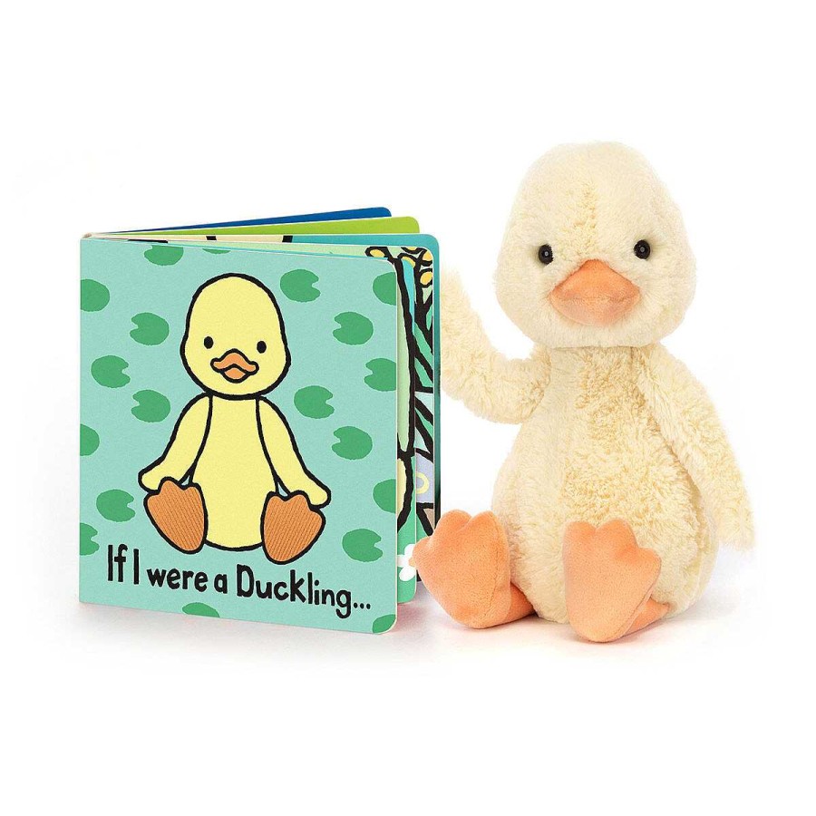 Children'S Books | Jellycat Jellycat If I Were A Duckling Board Book