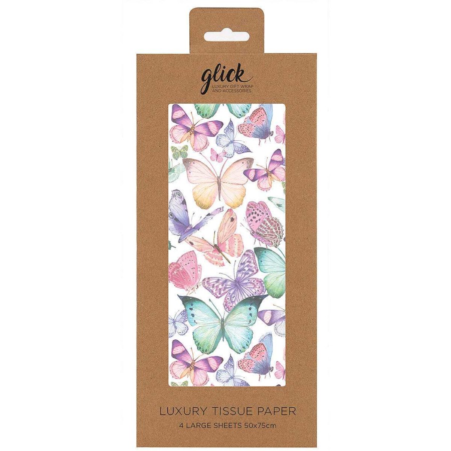 Tissue Paper | Glick Glick Pizazz Butterflies Tissue Paper