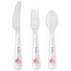 Personalised / Experience | Temptation Gifts Personalised Garden Fairy 3 Piece Plastic Cutlery Set