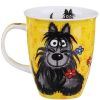 Mugs & Tea Cups | Dunoon Dunoon Highland Gang Scottie Nevis Shape Mug