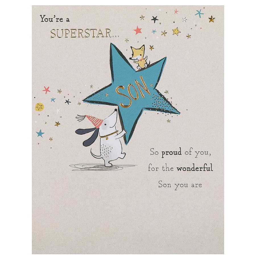 By Recipient | Paperlink Paperlink Pick 'N' Mix Star Son Birthday Card