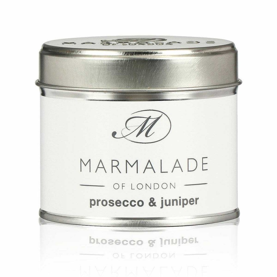 Tin Candles | Marmalade of London Marmalade Of London Prosecco & Juniper 210G Tin Soy Candle