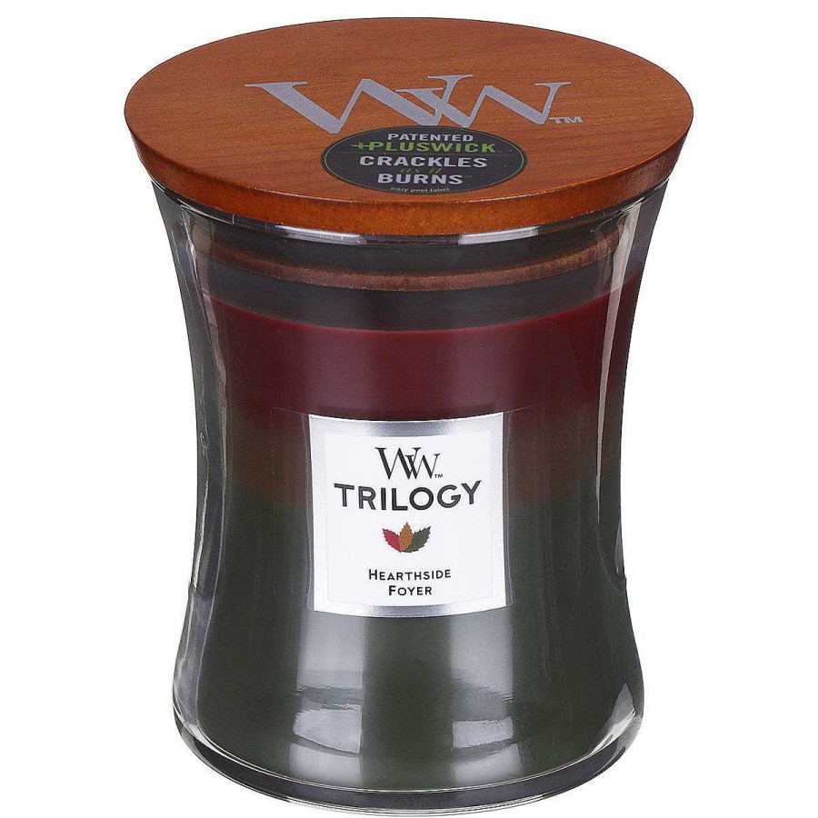 Brother | WoodWick Woodwick Hearthside Foyer Medium Trilogy Candle